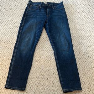 Madewell slim straight size 30 jeans